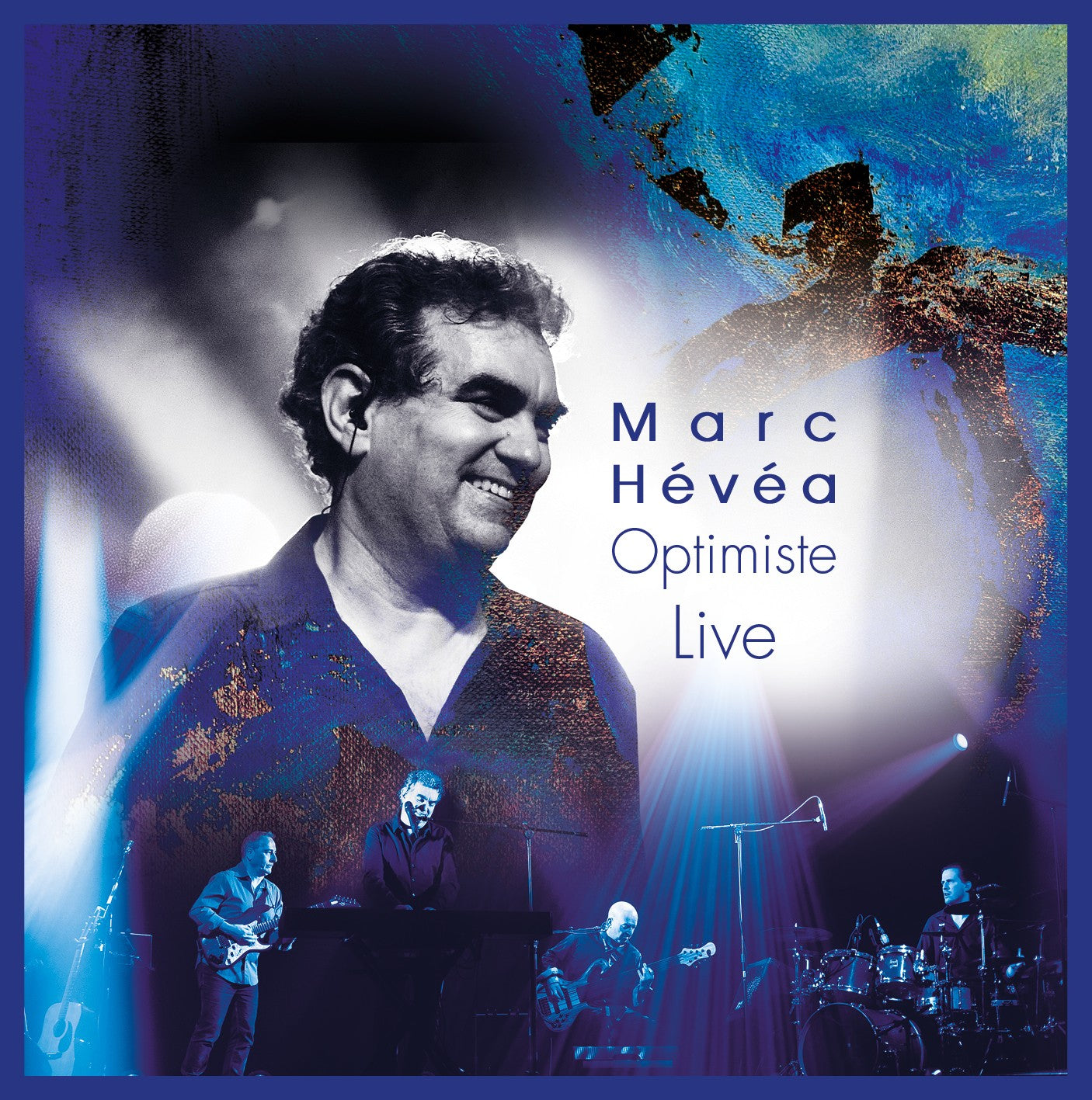 Pochette de : OPTIMISTE LIVE - MARC HEVEA (DOUBLE CD)