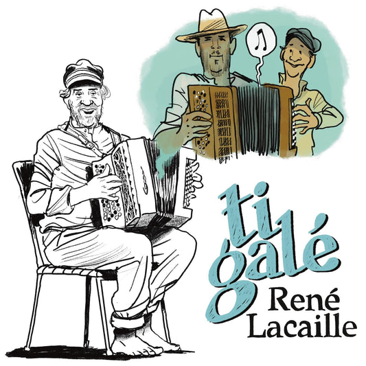 Pochette de : TI GALÉ - RENÉ LACAILLE (33T)