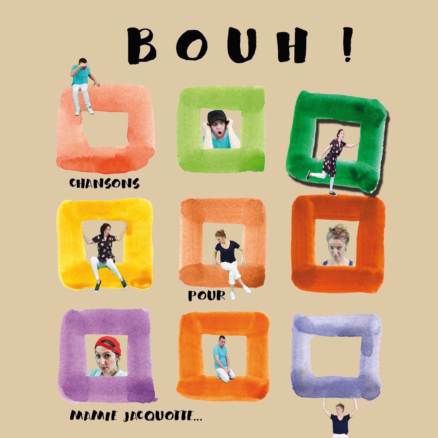 Pochette de : CHANSON POUR MAMIE JACQUOTTE - BOUH (CD)