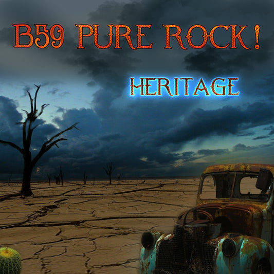 Pochette de : HERITAGE - B 59 PURE ROCK  (CD)